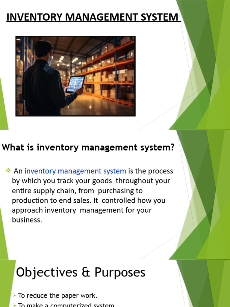 Inventory Management System | PDF