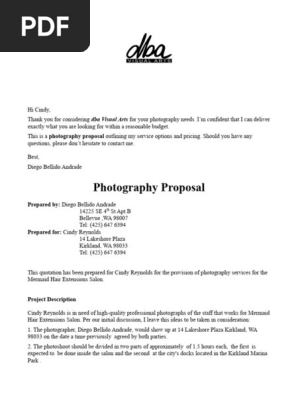Mermaid Hair Extensions video and photography Proposal