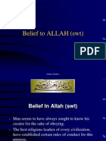 Belief in Allah