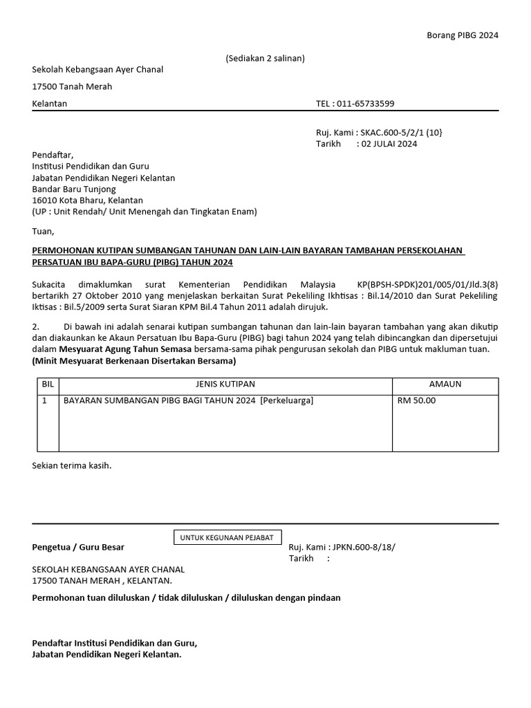 Borang Pibg 2024 Pdf