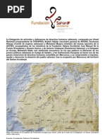 Delegación de activistas y defensores de derechos humanos viajan a Bruselas para pedir liberación de los presos políticos saharauis