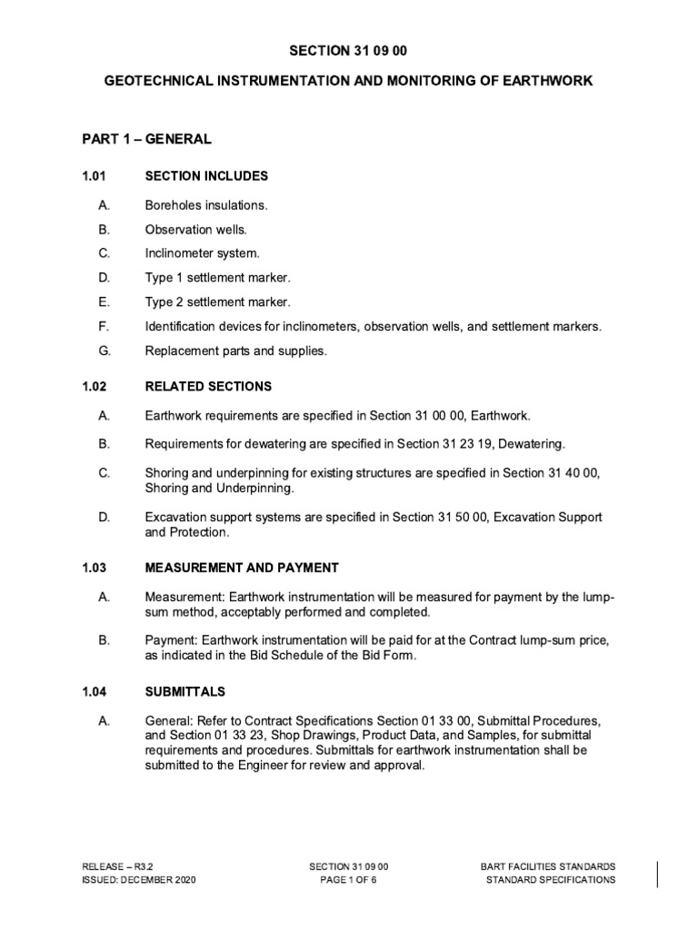 Geotechnical Instrumentation | PDF