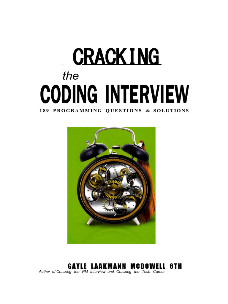 Cracking The Coding Interview | PDF | Software Engineering
