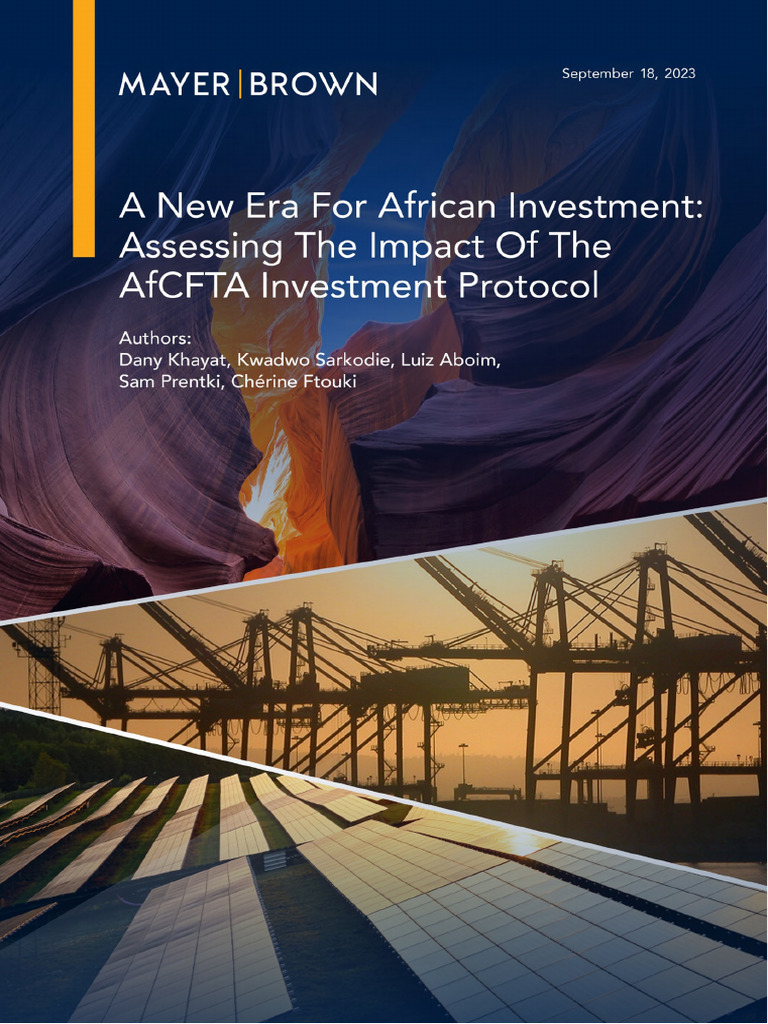 African Continental Free Trade Agreement Afcfta A New Era For African