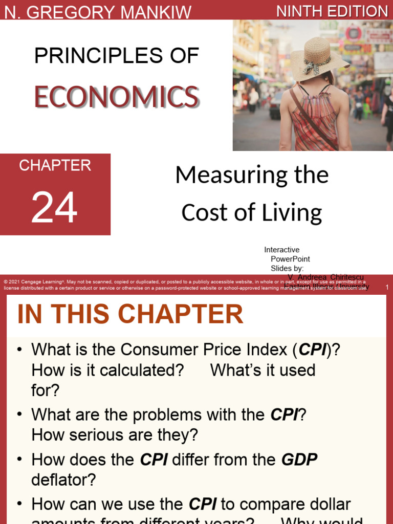 CH 24 Measuring The Cost of Living | PDF | Cost Of Living | Consumer ...