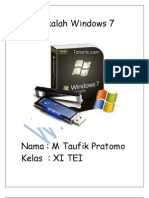 Download Makalah Windows 7 by M Taufik Pratomo SN74990299 doc pdf