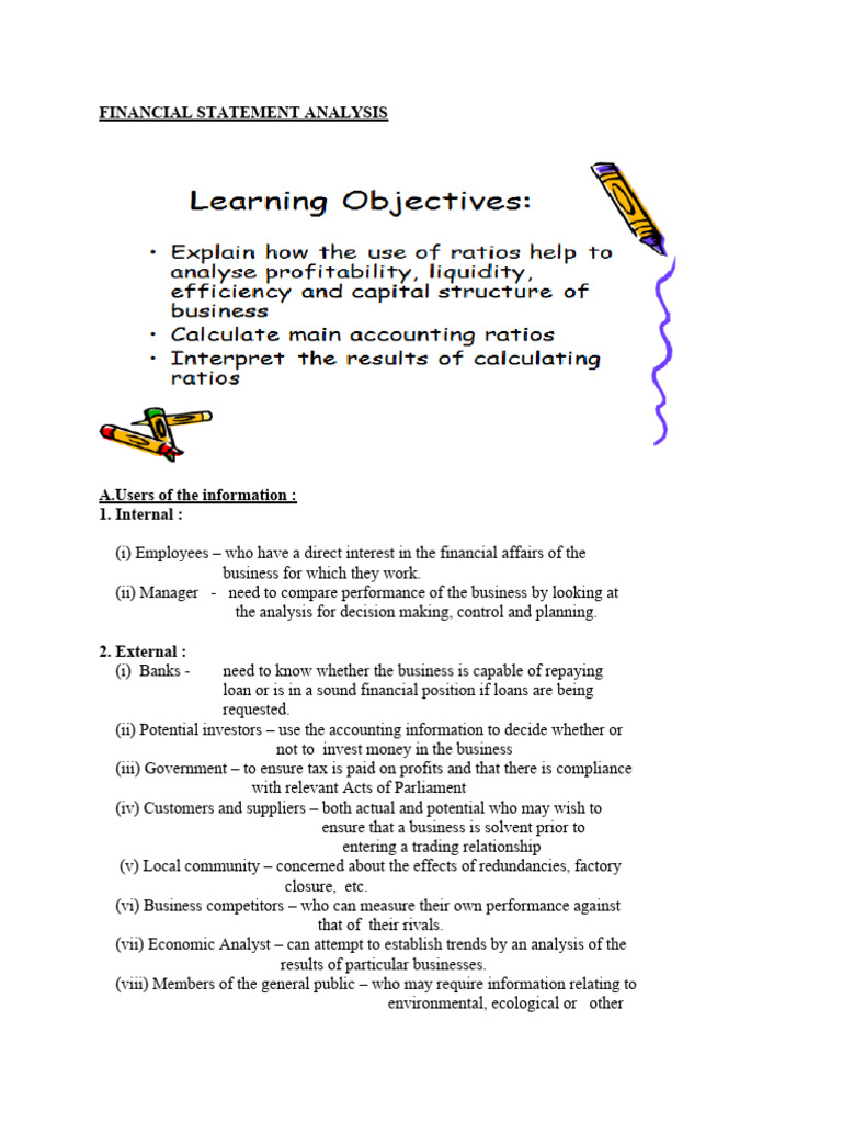Financial Statement Analysis Overview | PDF | Gross Margin | Inventory