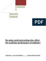 Do Using Social Networking Sites Affect The Academic Performance of Students?