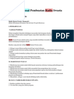 Download Contoh Proposal Pembuatan Radio Swasta by Anang Triyoso SN74990858 doc pdf