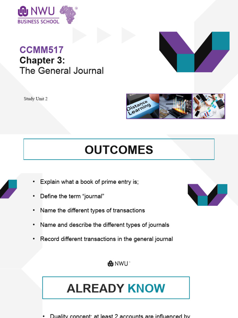 03Ch.3+The General Journal | PDF | Debits And Credits | Financial Services