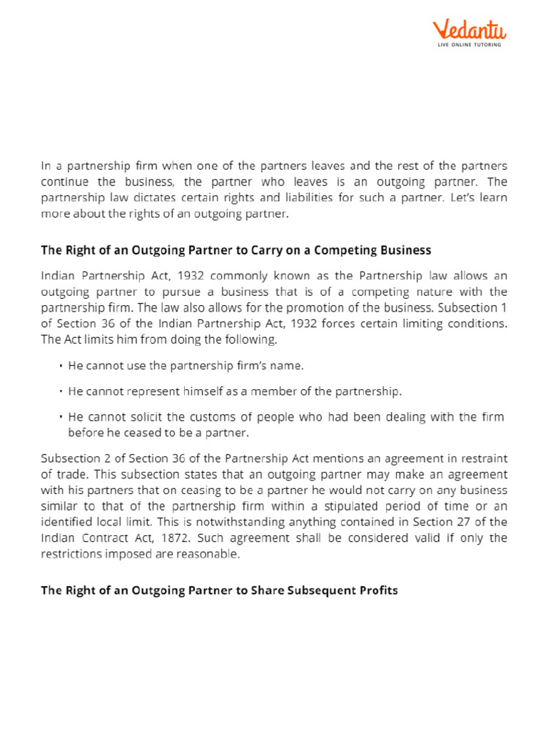 Define Outgoing Partner