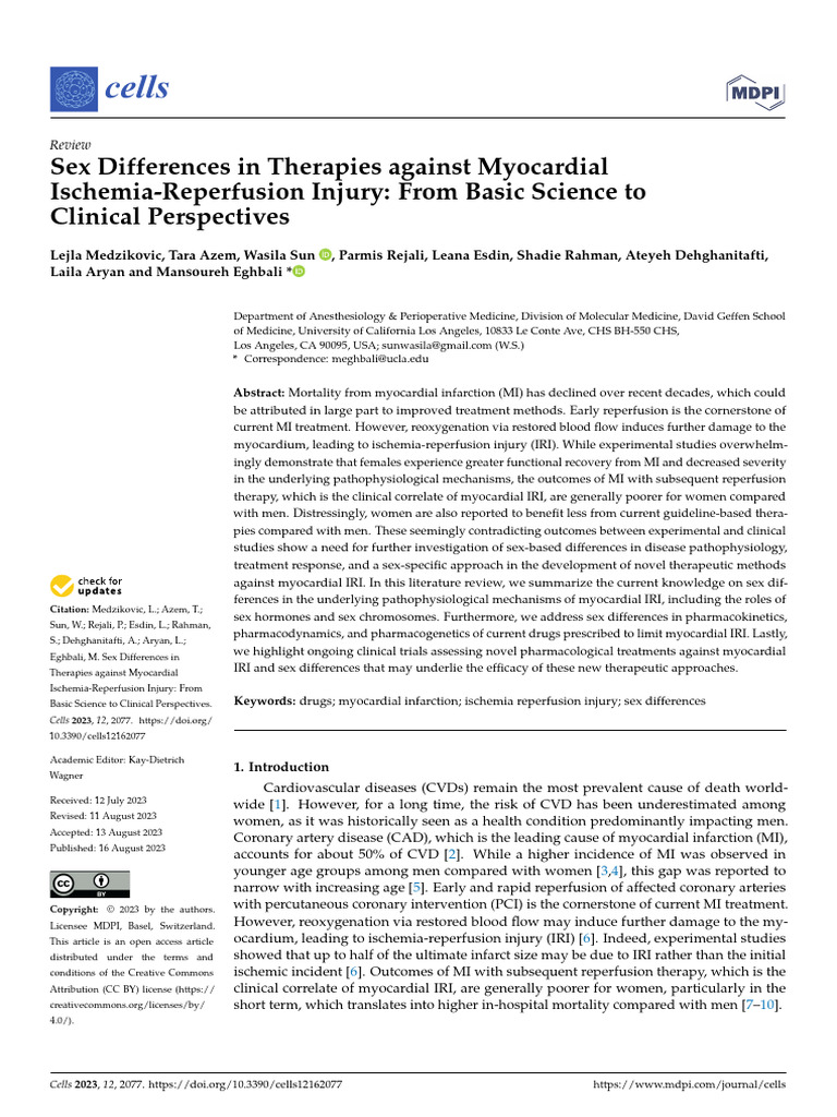 sex-differences-in-therapies-against-myocardial-ischemia-reperfusion