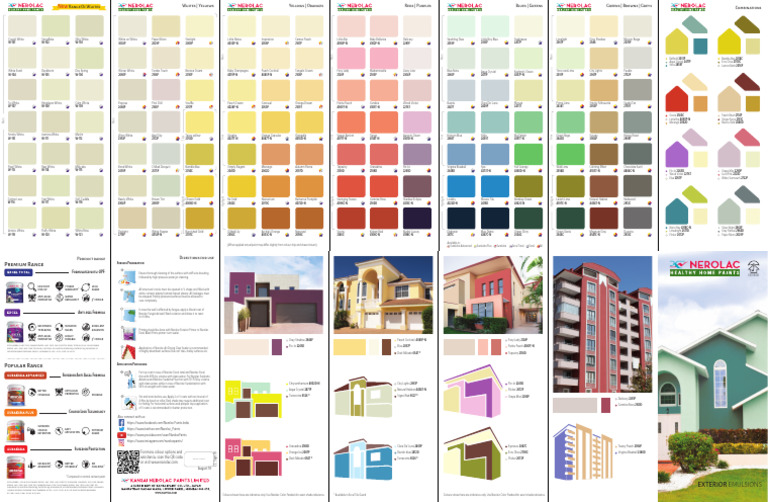 Exterior shade card | Download Free PDF | Plaster | Paint