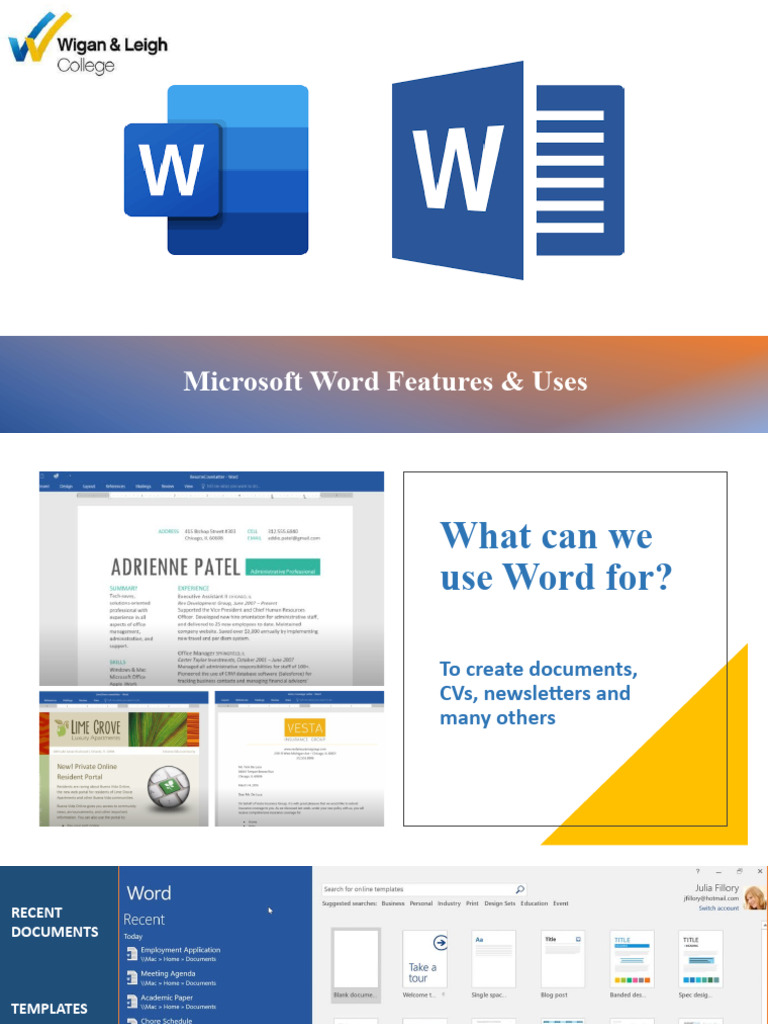 Essential Microsoft Word Features Guide | PDF | Microsoft Word | Page ...