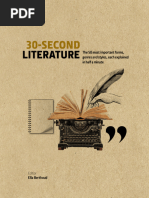 30-Second Literature The 50 Most Important Forms, Genres and ...