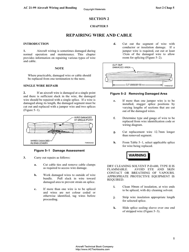 Aircraft Wire&Elect Bond | PDF | Electrical Wiring | Wire