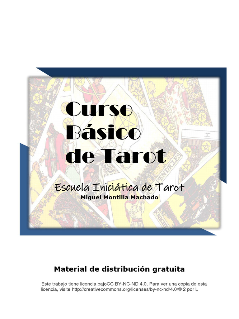 Curso Básico de Tarot Gratis PDF | PDF | Tarot | Jugando a las cartas