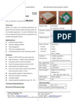 Gps Datasheet