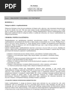 Mellody Pia Toksyczna Milosc