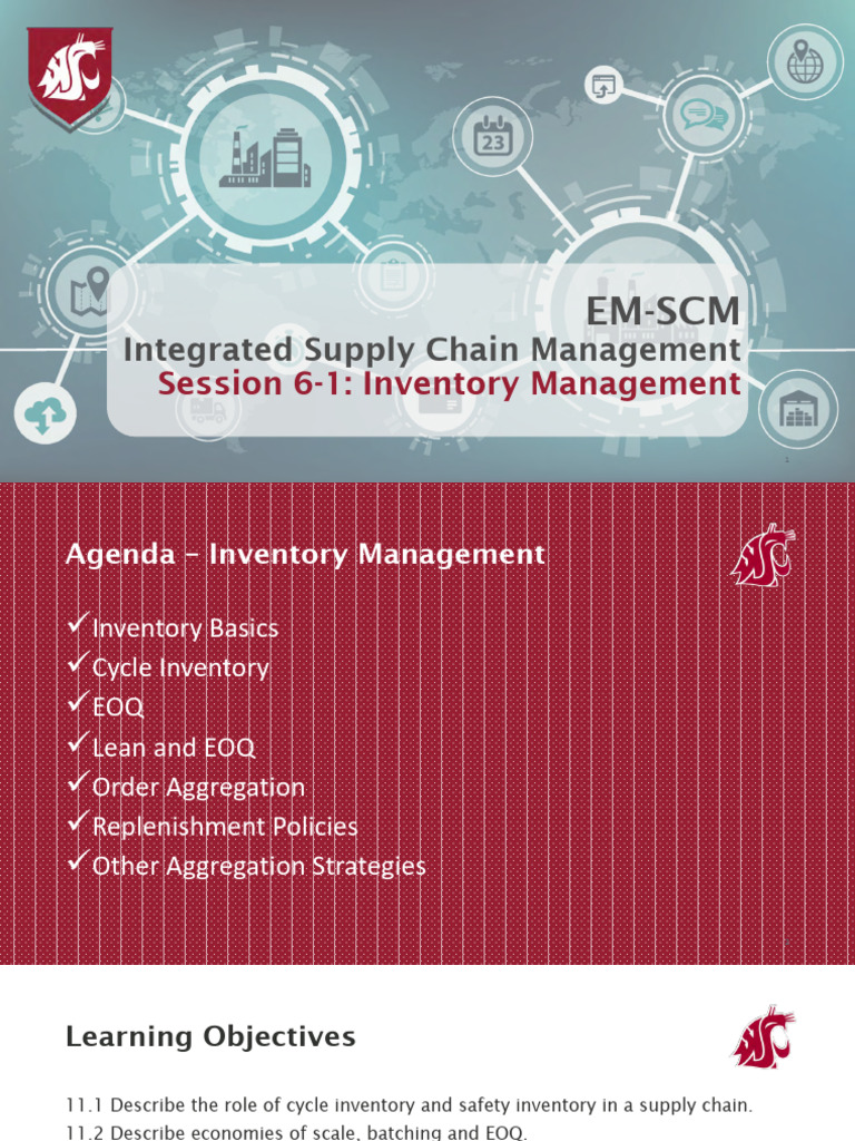 Inventory Management in Supply Chains | PDF | Inventory | Economies Of ...