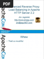 Advanced Reverse Proxy Load Balancing in Apache: Jim Jagielski