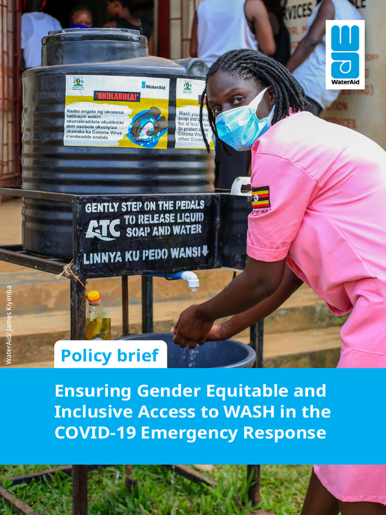 Ensuring Gender Equitable and Inclusive Access To Wash in The Covid 19 ...