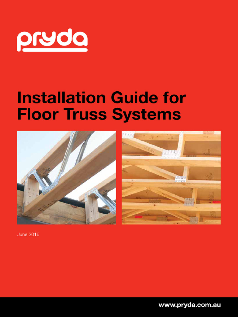 Floor Truss Installation Guide 2016 | PDF | Truss | Framing (Construction)