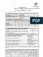 Reporte II - Ee. Tutoria Inicial Primaria y Sec Und Aria.