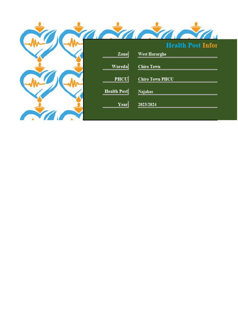 Najabaas Health Post WT Summary & Dashboard Corrected 2 1 1 | PDF ...