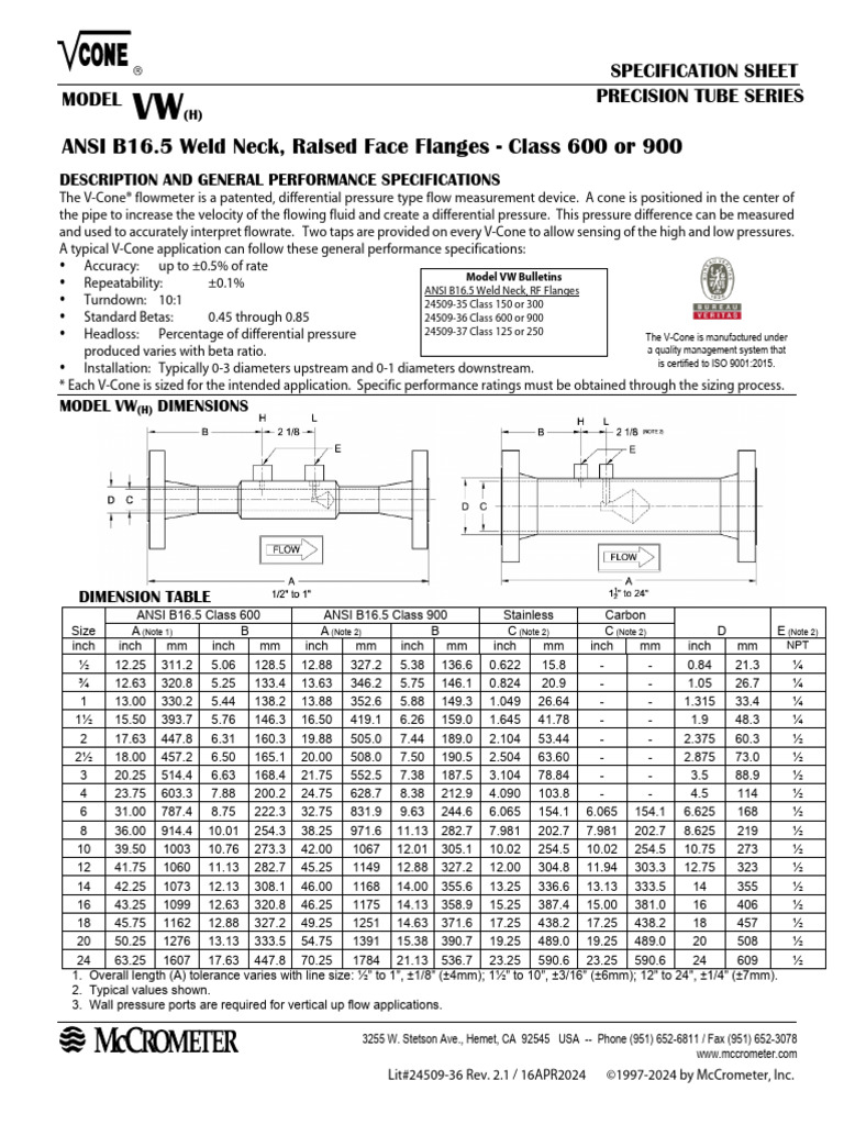 Ansi b16 5 weld neck raised face flanges class 600 or 900 pdf