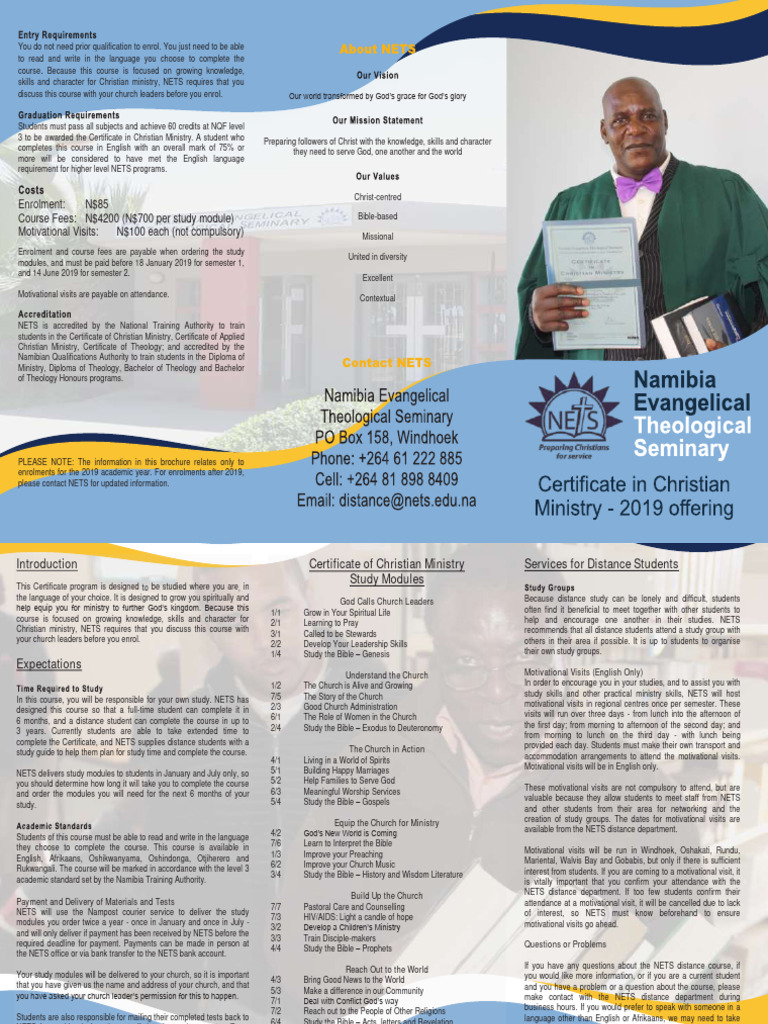 WHAT IS CHRISTIAN MINISTRY AN INTRODUCTORY GUIDE intelligence overview