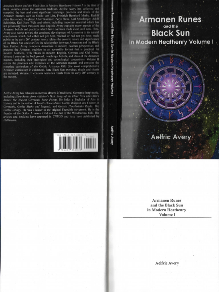 Armanen Runes and The Black Sun | PDF