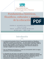 Fundamentos Filosóficos de La Educación