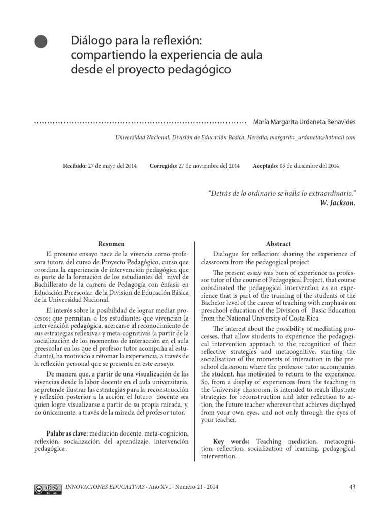 Dialogo para La Reflexion Compartiendo | PDF | Maestros | Aprendizaje