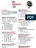 Planning Formation 2012 - epn microlithe 75020