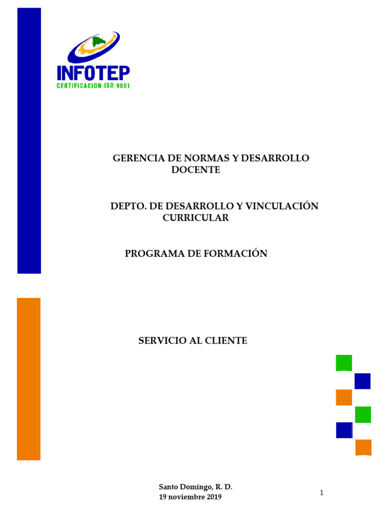 Curso Servicio Al Cliente Pdf Evaluación Comunicación