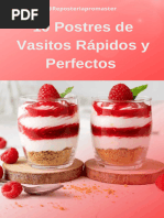 15 Irresistibles Postres en Vasitos | PDF | Postres | Crema