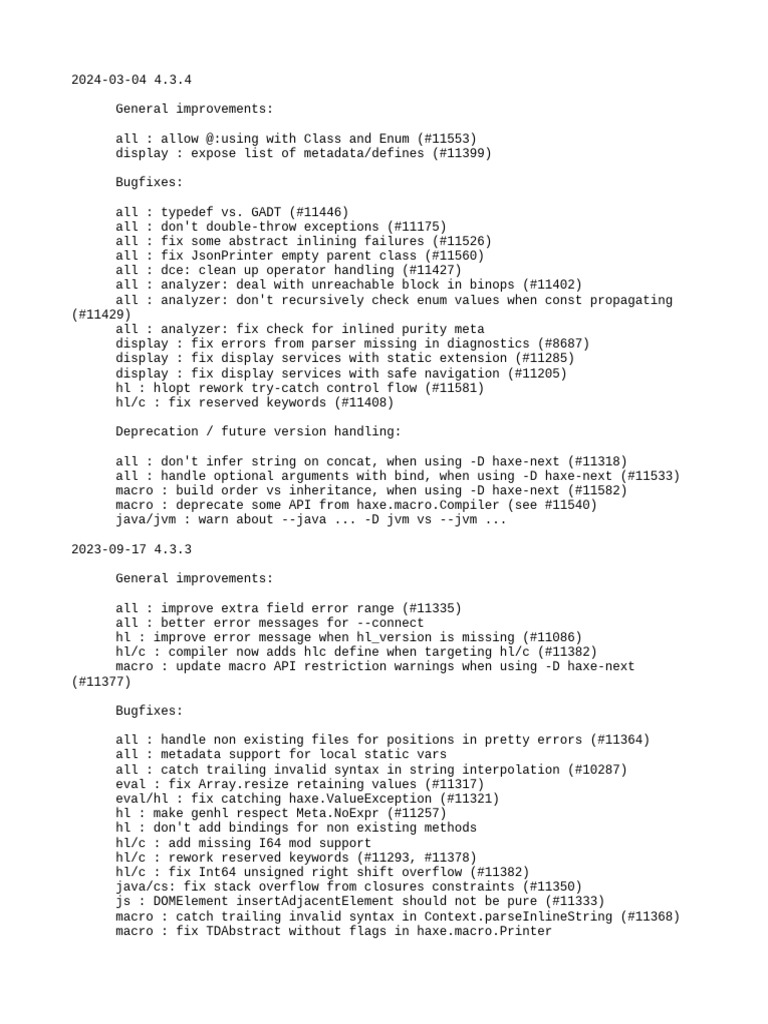 CHANGES | PDF | Php | Anonymous Function