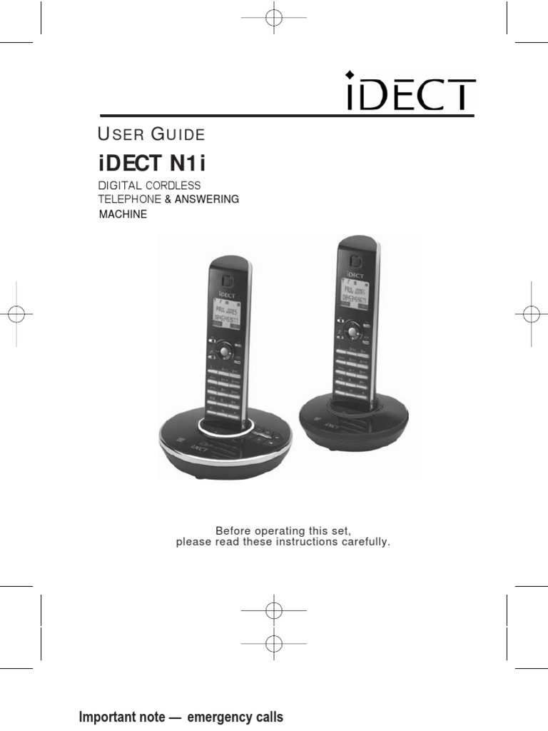 Idect Cordless Phone With Answer Machine Manual edu.svet.gob.gt