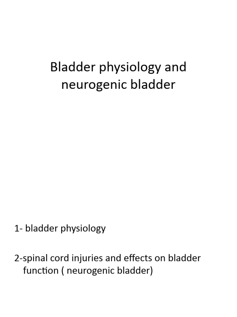 Spinal Cord Inj | PDF | Urinary Incontinence | Urination
