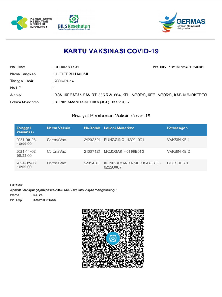 Booster 1-Ulfi-822 | PDF