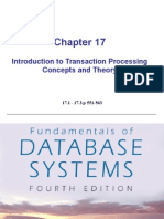 Introduction To Transaction Processing Concepts and Theory