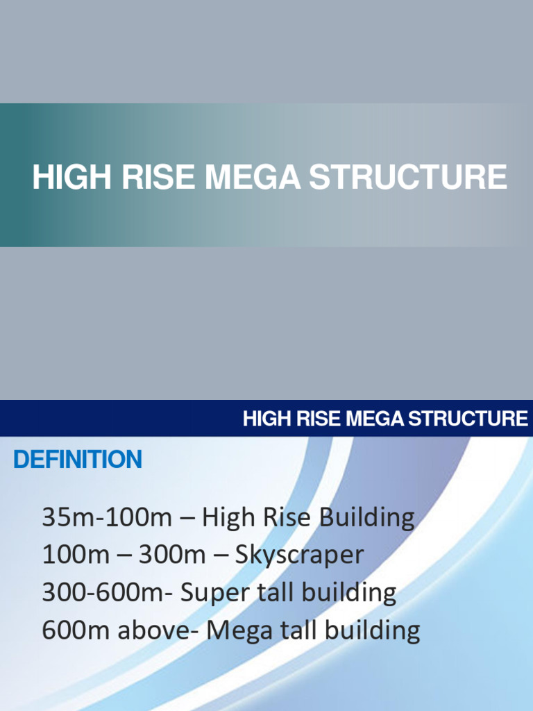 5-High Rise Mega Structure | PDF | Buildings And Structures ...