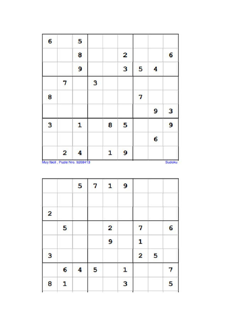 Sudoku | PDF