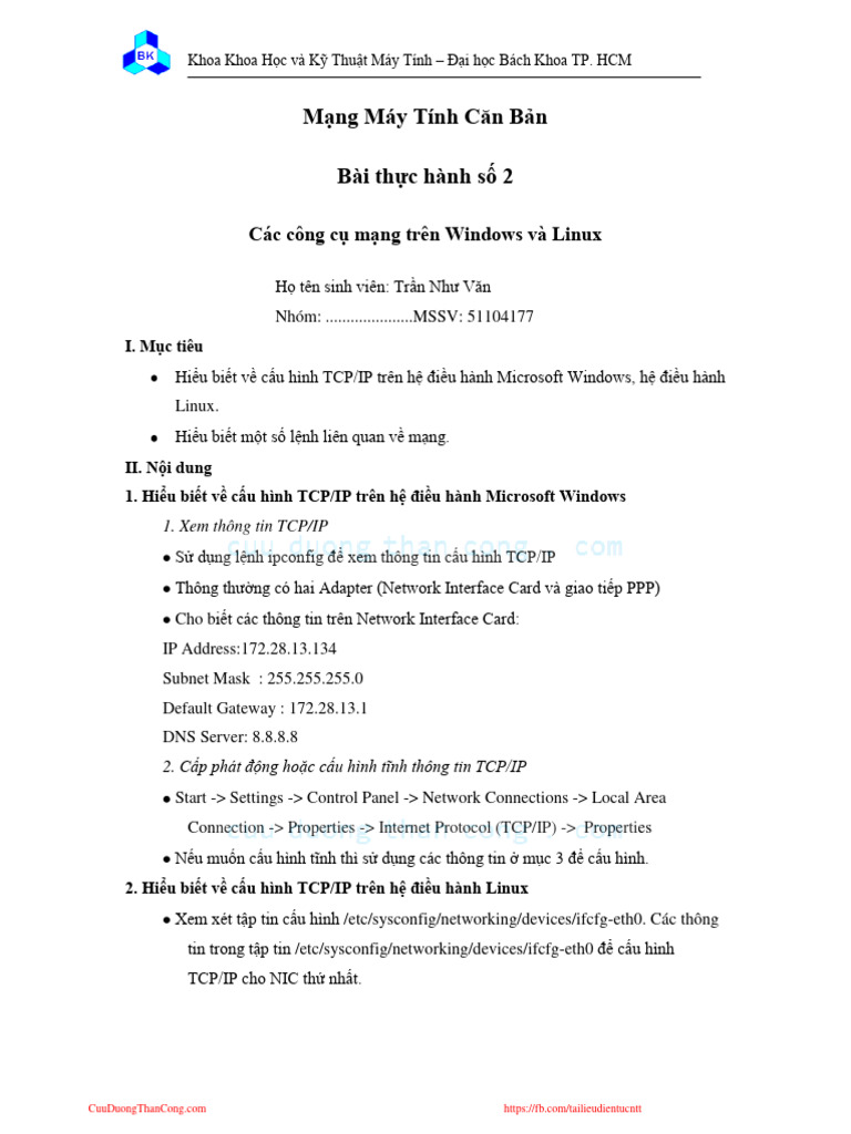 Mang-May-Tinh - Lab2 - 2b - 2bnetwork - 2btools - (Cuuduongthancong ...