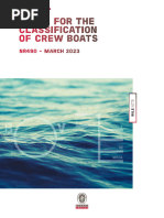 BV Rules for Steel Ships NR467 & NR600 | PDF