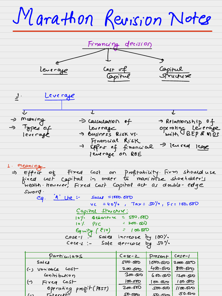 Marathon Notes | PDF
