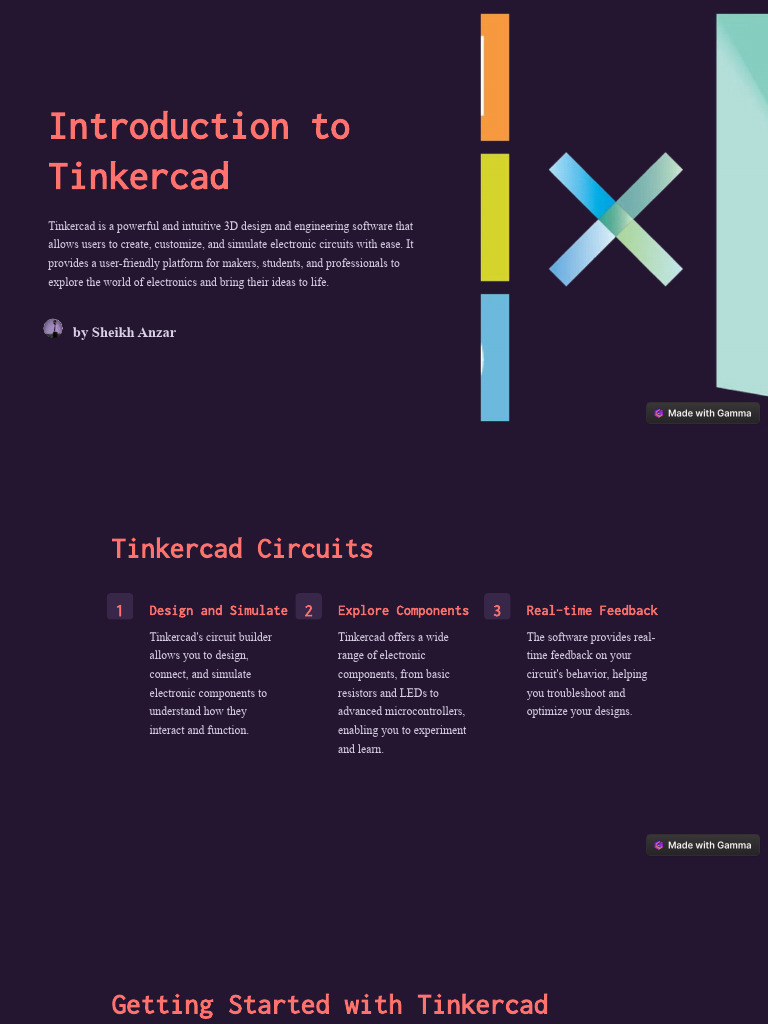Introduction To Tinkercad | PDF | Electrical Network | Light Emitting Diode