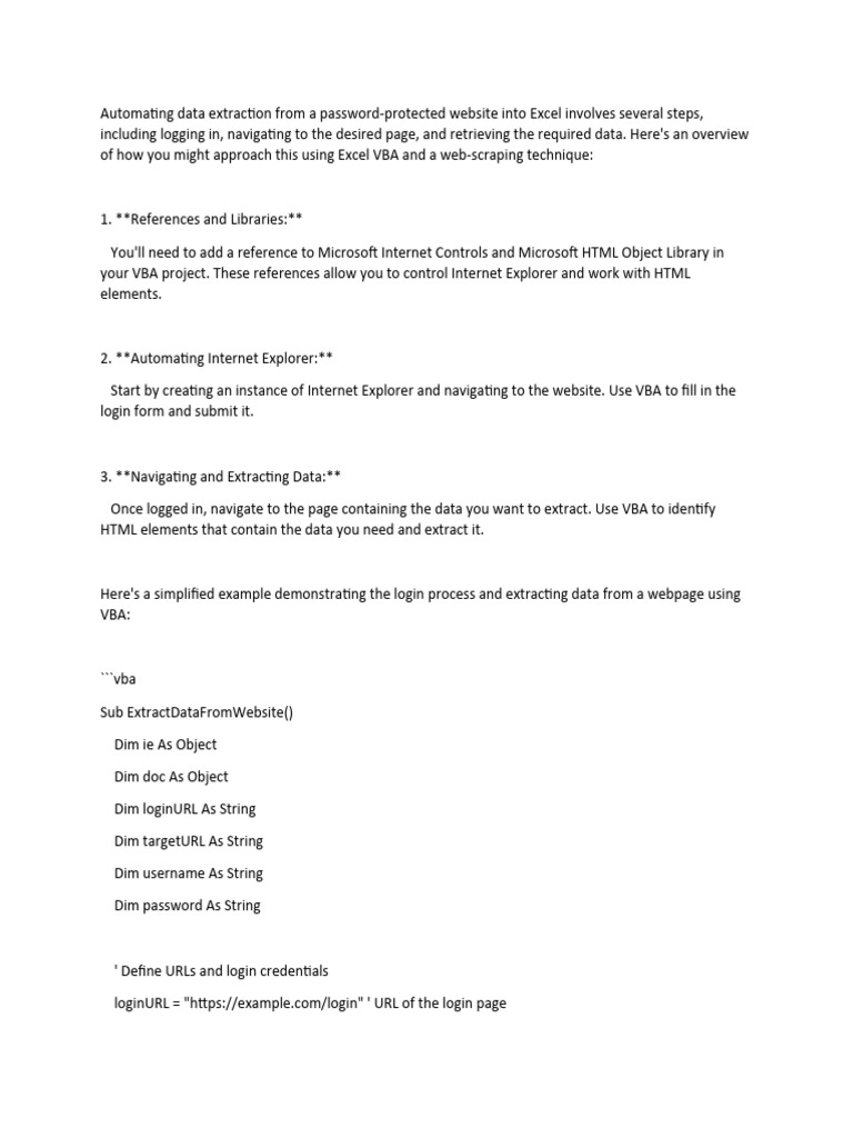 New Microsoft Word Document | PDF | Login | Visual Basic For Applications
