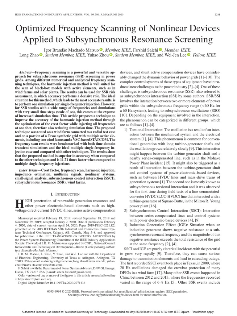 Optimized Frequency Scanning | PDF | Electrical Impedance | Frequency